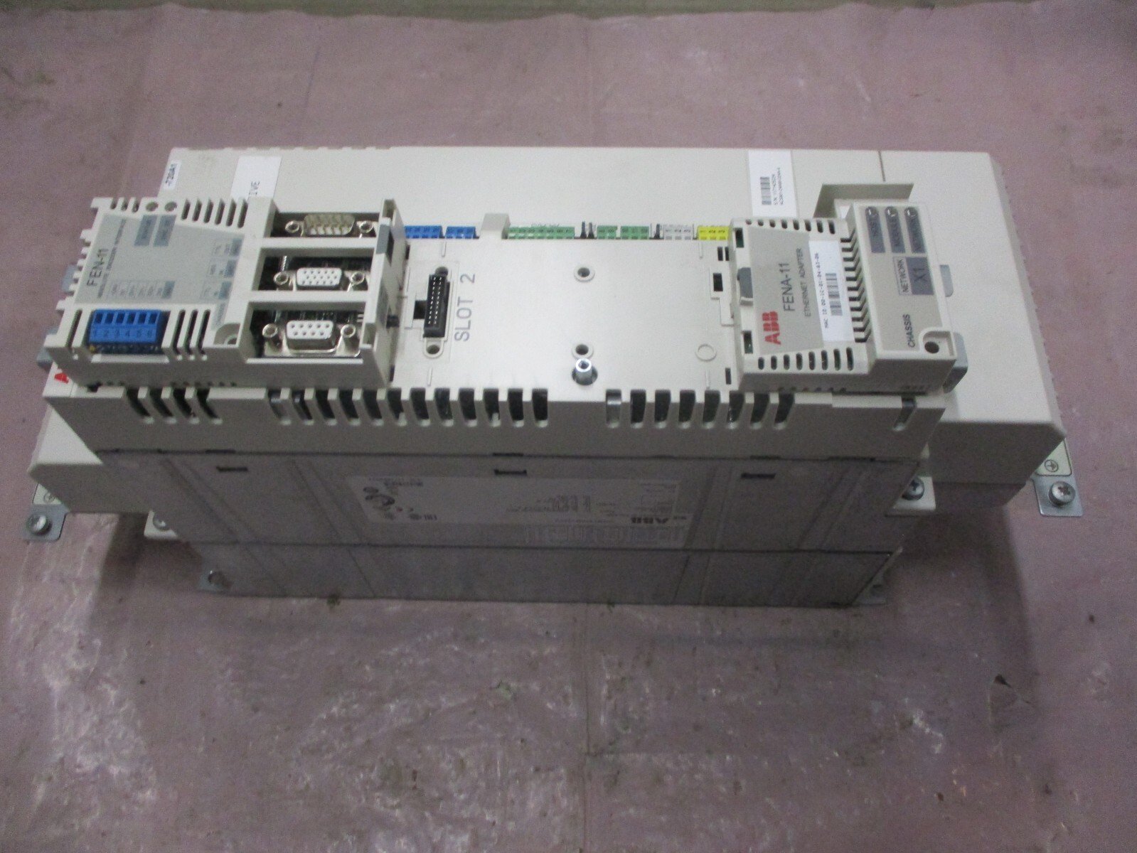 ABB-ACSM1-04AM-024A-4-AC-Drive-230400500VAC-19kVA-2722A-ABB-FEN-11-Tested-156815518510 ABB ACSM1-04AM-024A-4 AC Drive 230/400/500VAC 19kVA 27/22A ABB FEN-11 *Tested* - Image 1