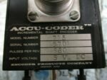 ACCU-CODER 715 Incremental Shaft Encoder 360 Pulse Per Revolution 5VDC *Tested* - Image 6