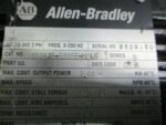 Allen Bradley 1326AB-B515E-M2LS Servo Motor Ser B 460VAC 2.44kW 3200rpm *Tested* - Image 9