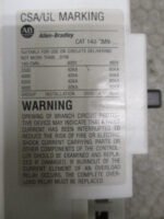 Allen Bradley 140-CMN-2500 Contactor 600VAC 90FLA Ser B 30/70/85 HP *Tested* - Image 5