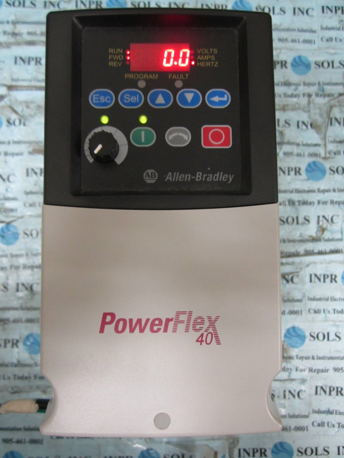 Allen-Bradley-22B-E3P0N104-PowerFlex-40-AC-Drive-600V-15kW20HP-Ser-A-Tested-161904886210 Allen Bradley 22B-E3P0N104 PowerFlex 40 AC Drive 600V 1.5kW/2.0HP Ser A *Tested* - Image 1