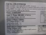 Allen Bradley 25B-D1P4N104 Powerflex525 AC Drive .4kW/.5HP 480VAC Ser A *Tested* - Image 6