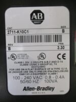 Allen Bradley 2711-K10C1 Panelview 1000 Ser B REV B FRN 3.30 100-240VAC *Tested* - Image 10