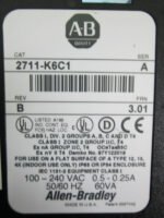 Allen Bradley 2711-K6C1 PanelView 600 Series A REV B FRN 3.01 *Fully Tested* - Image 5