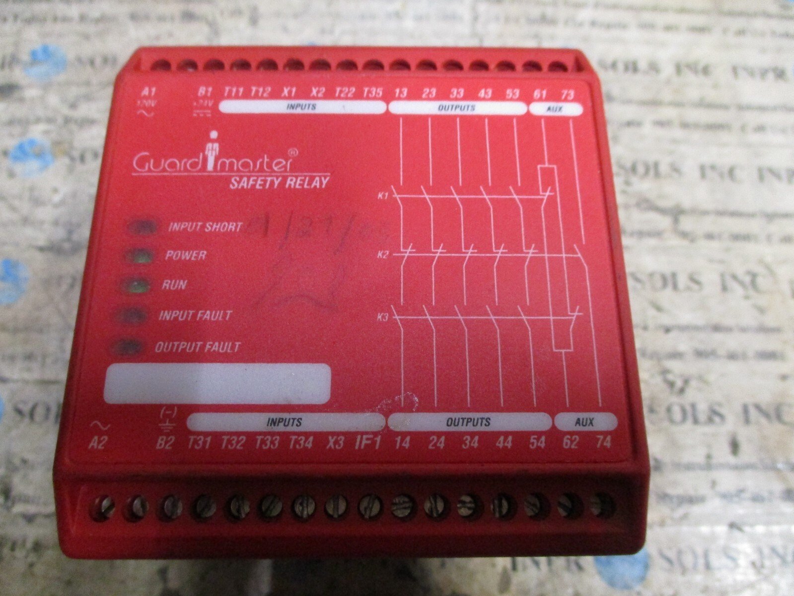 Allen-Bradley-MSR18T-Guard-Master-Safety-Relay-24VACDC-110VAC-Cracked-Tested-166039745300 Allen Bradley MSR18T Guard Master Safety Relay 24VAC/DC 110VAC *Cracked Tested* - Image 1