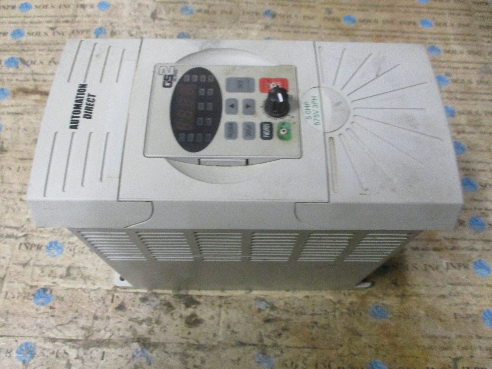 Automation-Direct-GS2-55P0-GS2-AC-Drive-600VAC-HP-66A-66kVA-3Phase-Tested-167502623030 Automation Direct GS2-55P0 GS2 AC Drive 600VAC HP 6.6A 6.6kVA 3Phase *Tested* - Image 1