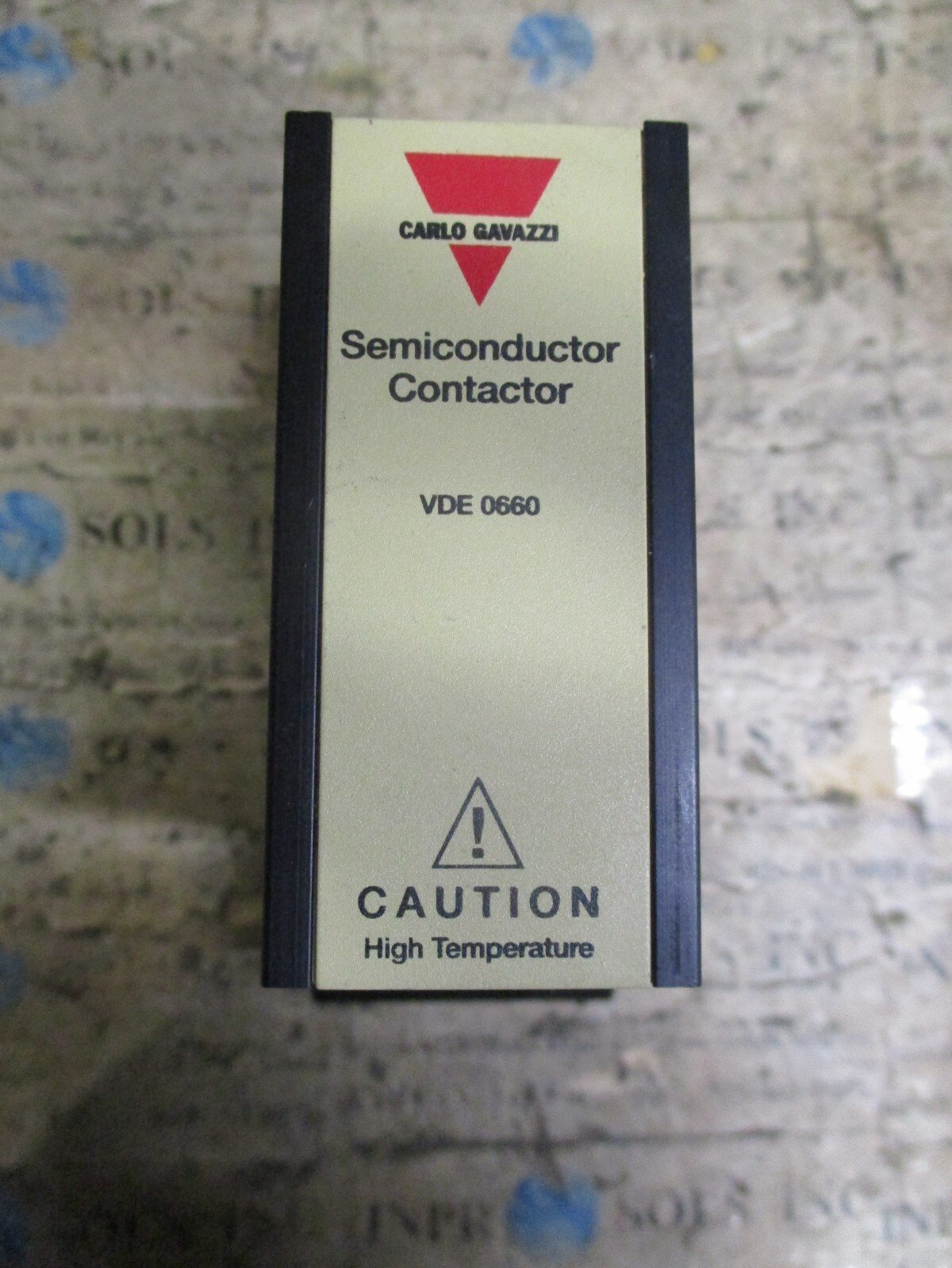 Carlo-Gavazzi-VDE0660-Semiconductor-Contactor-RN1A48D63S16-5-32VDC-30A-Tested-155488580530 Carlo Gavazzi VDE0660 Semiconductor Contactor RN1A48D63S16 5-32VDC 30A *Tested* - Image 1