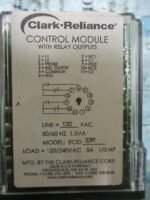Clark-Reliance ECID23R Control Module with Relay Outputs 120VAC 1/3HP *Tested* - Image 8