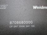 Connect Power Weidmuller 8708680000 24VDC Power Supply 250W 10A * Fully Tested* - Image 6