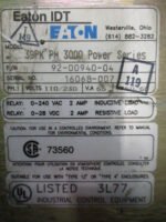 EATON IDT 39PK PM 3000 PanelMate Power Series P/N 92-00940-04 120VAC *PARTS* - Image 5
