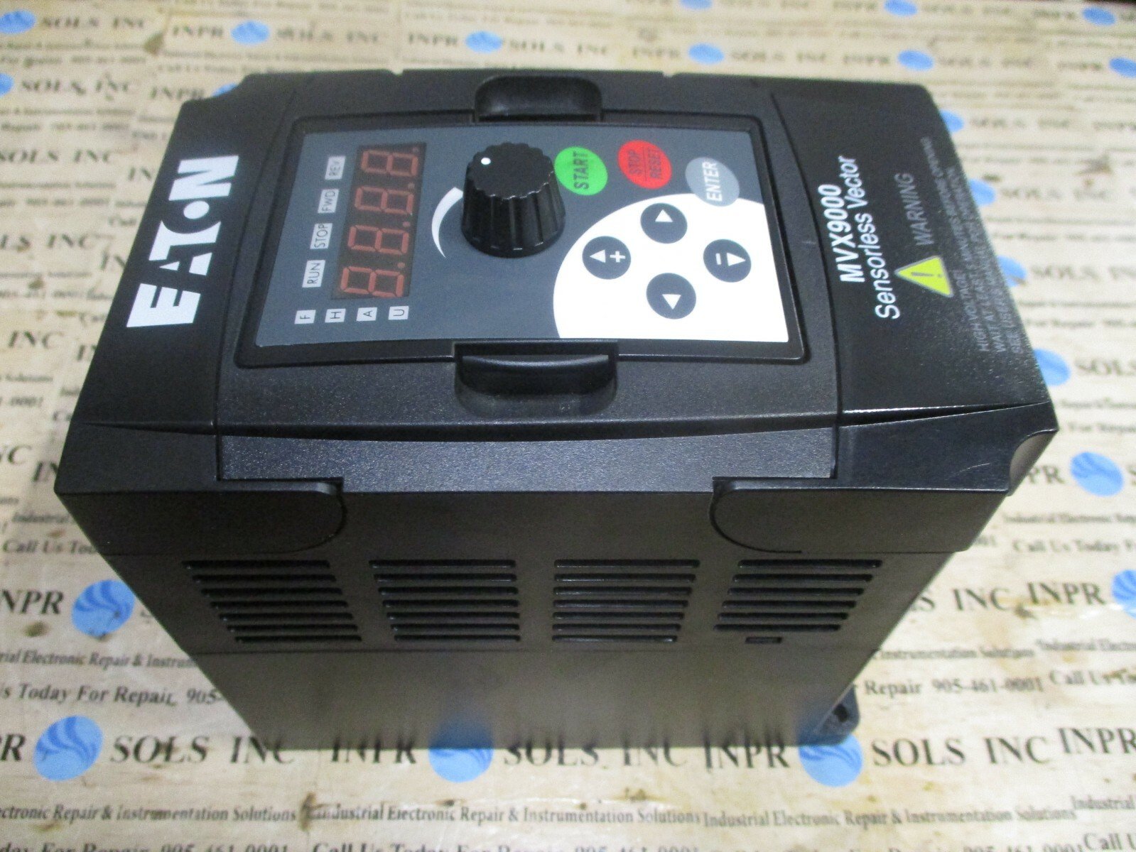 EATON-MVXF50A0-1-Sensorless-Vector-MVX9000-AC-Drive-120VAC-05HP-25A-Tested-154937979450 EATON MVXF50A0-1 Sensorless Vector MVX9000 AC Drive 120VAC 0.5HP 2.5A *Tested* - Image 1