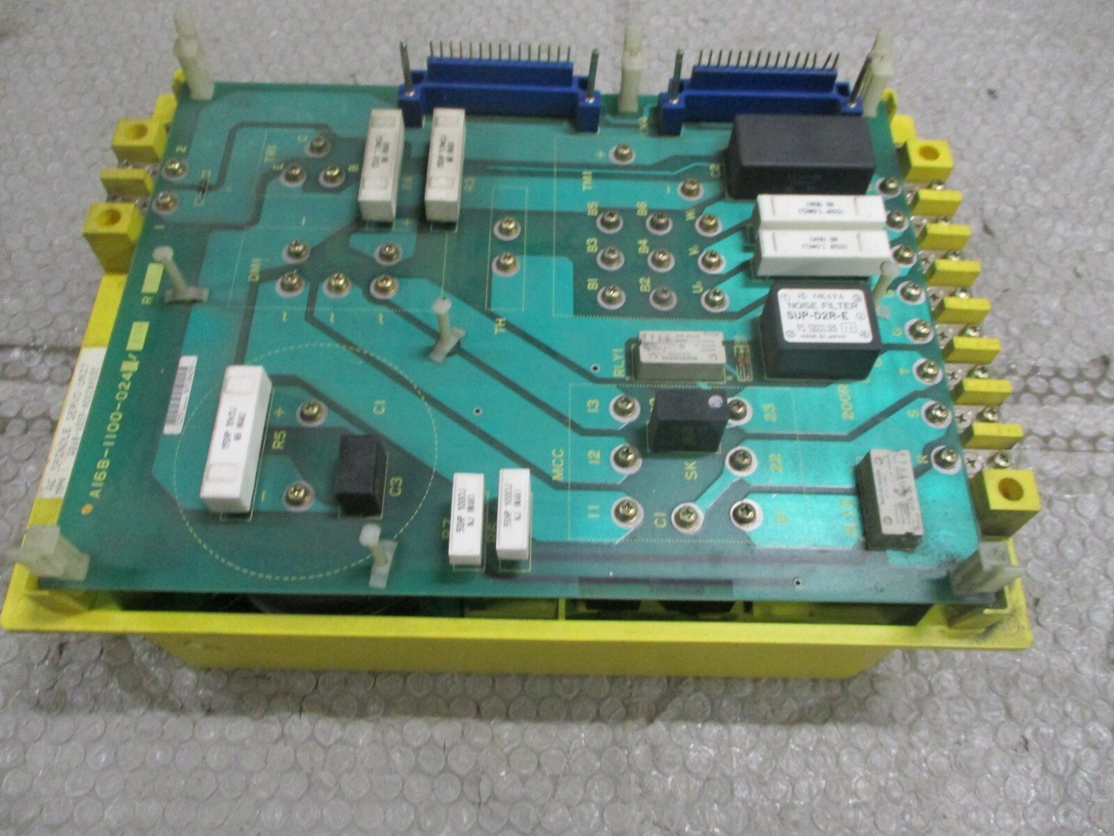 FANUC-A16B-1100-0240-Board-For-A06B-6059-H002H502-AC-Spindle-Servo-UnitTESTED-164800489030 FANUC A16B-1100-0240 Board For A06B-6059-H002#H502 AC Spindle Servo Unit*TESTED* - Image 1