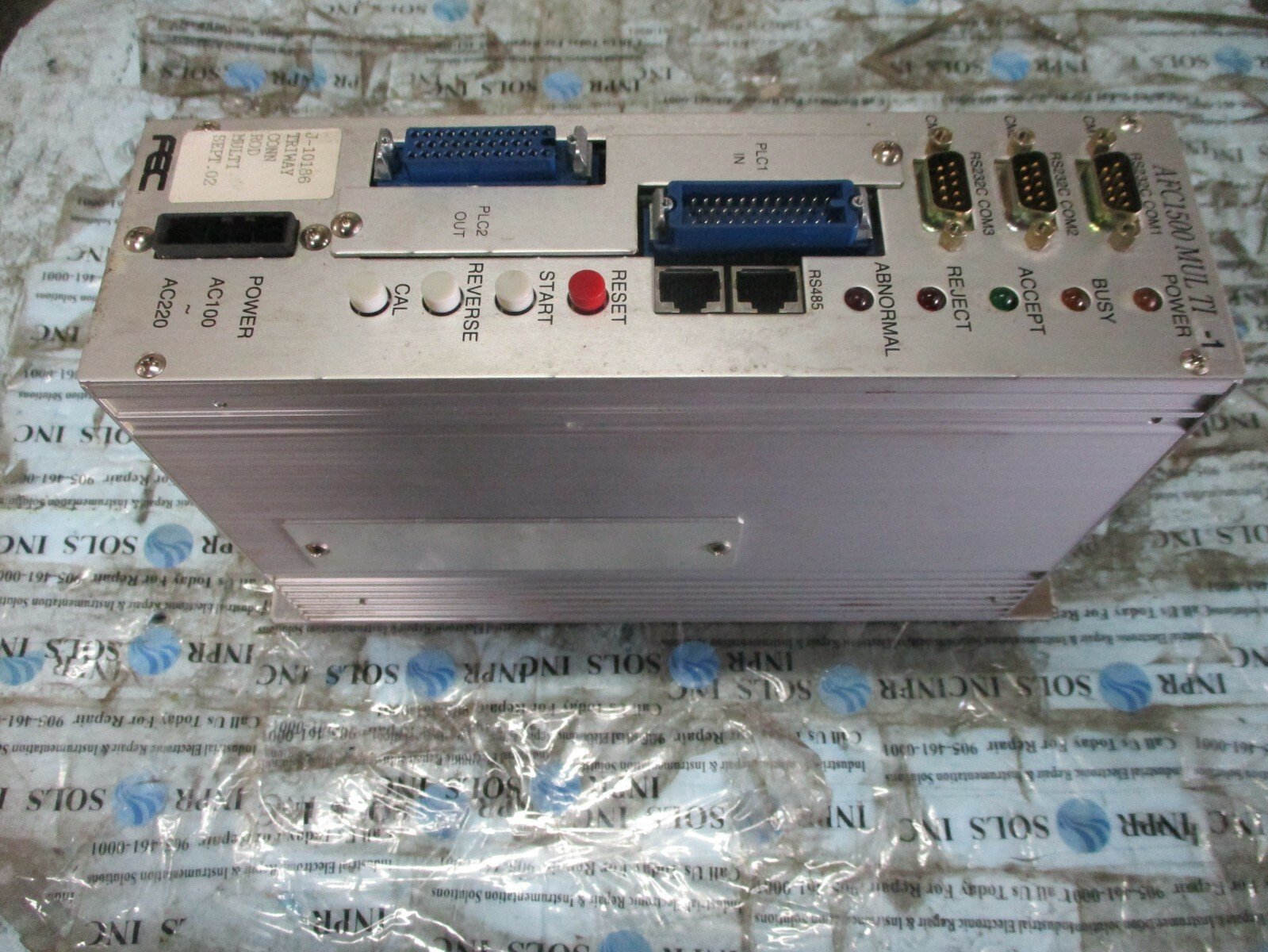 FEC-1500MULT-AC-Servo-Drive-FEC-AFC1500MULTI-1-AC-Servo-Drive-100-220VACTested-165069891040 FEC 1500MULT AC Servo Drive FEC AFC1500MULTI-1 AC Servo Drive 100-220VAC*Tested* - Image 1