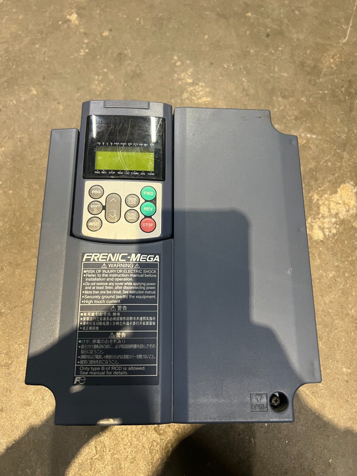 FUJI-DRIVE-FRN015G1S-4U-15HP-23AMP-380-480V-FULLY-TESTED-GOOD-WORKING-165858613840 FUJI DRIVE FRN015G1S-4U 15HP 23AMP 380- 480V ***FULLY TESTED GOOD / WORKING *** - Image 1