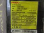 Fanuc A06B-0146-B675 AC a22/1500 Servo Motor 3kW 22Nm 179V 12A*Tested* - Image 6