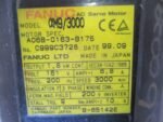 Fanuc A06B-0163-B175 a/3000 AC Servo Motor 1.8kW 161V 6.8A 3000rpm 200V *Tested* - Image 6