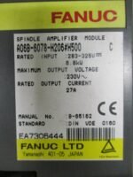 Fanuc A06B-6078-H206#H500 Spindle Amplifier Module 325VDC 6.8kW Ser C *Tested* - Image 7