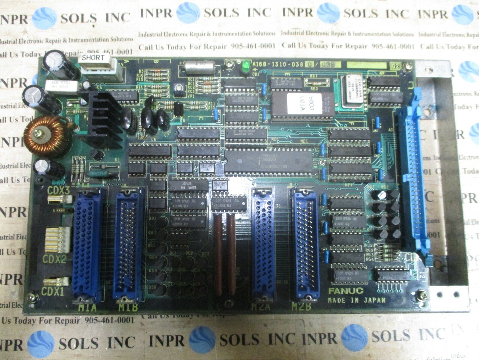 Fanuc-A16B-1310-038003B-CNC-Controller-Board-Fanuc-A16B-1310-0380-BoardTested-154826459500 Fanuc A16B-1310-0380/03B CNC Controller Board Fanuc A16B-1310-0380 Board*Tested* - Image 1