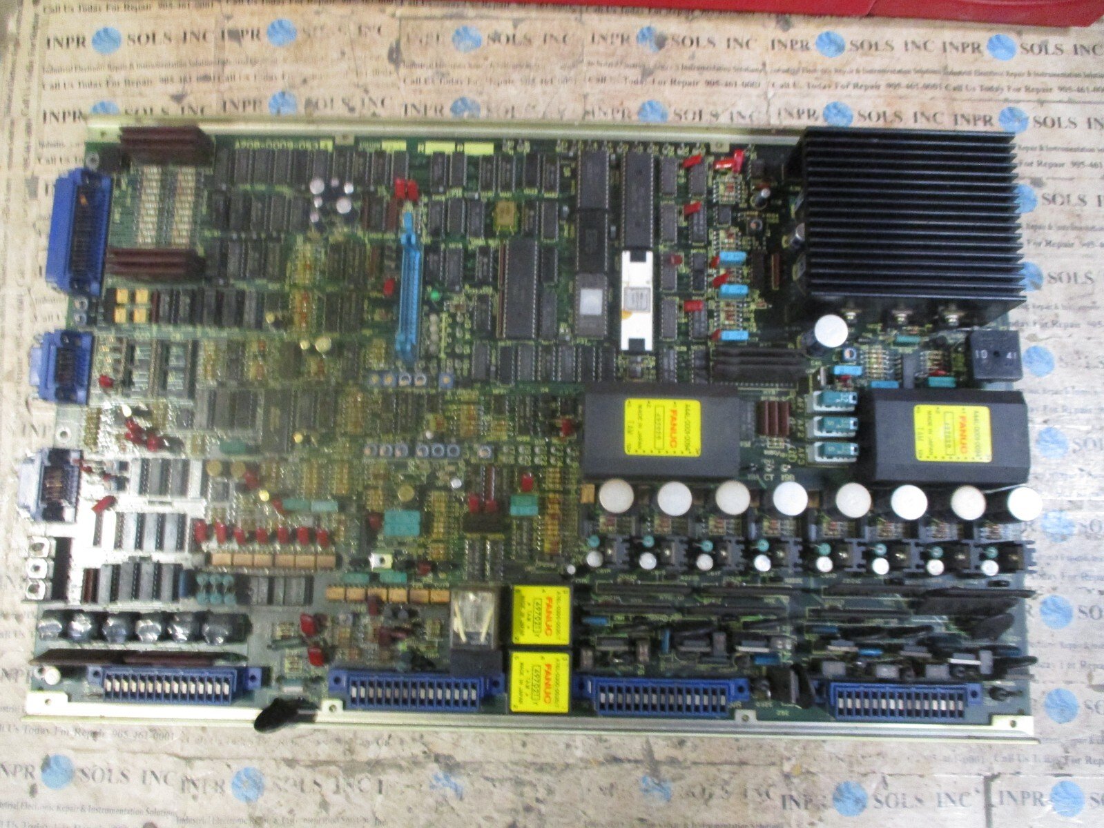 Fanuc-A20B-0009-053422J-Top-Spindle-Servo-Board-Fanuc-A350-0009-T53406Tested-167332126140 Fanuc A20B-0009-0534/22J Top Spindle Servo Board Fanuc A350-0009-T534/06*Tested* - Image 1