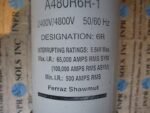 Ferraz Shawmut A480R6R-1 Amp-Trap Current Limit Fuse 2400/4800V 500A RMS*Tested* - Image 8
