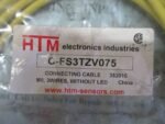 HTM C-FS3TZV075 Connecting Cable M8 3Wires Without LED HTM Electronics *NEW* - Image 5