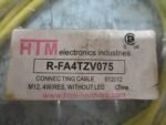 HTM R-FA4TZV075 Connecting Cable M12 4Wires Without LED HTM Electronics *NEW* - Image 6