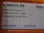 HygroMatik K-MIW175-709 Elektronik Platine L3 400V 18.4A P/N 507140.06 *Tested* - Image 7