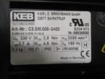 KEB C3.SM.000-3400 DUM4-09.3-20R.93-9LA Servo Motor 330V 3000RPM 3.9Nm*Tested* - Image 5
