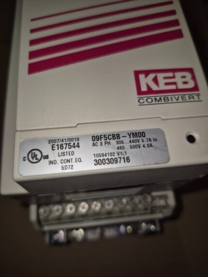 KEB F5 Servo Drive 09F5CBB-YM00 10594102 INVERTER IMA