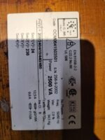 Kema Keur Transformer OCM0641503501, 2500VA, Pri. 208/240/440/480, Sec. 24v/230V - Image 3