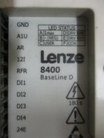 Lenze E84AVBDE3714SX0 8400 Baseline D Drive 0.37kW 400V EDK84VBDE302 *Tested* - Image 9