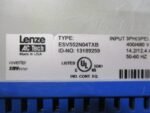 Lenze ESV552N04TXB SMVector AC Tech Drive 480VAC 12.6/11A 5.5kW 7.5HP *Tested* - Image 7