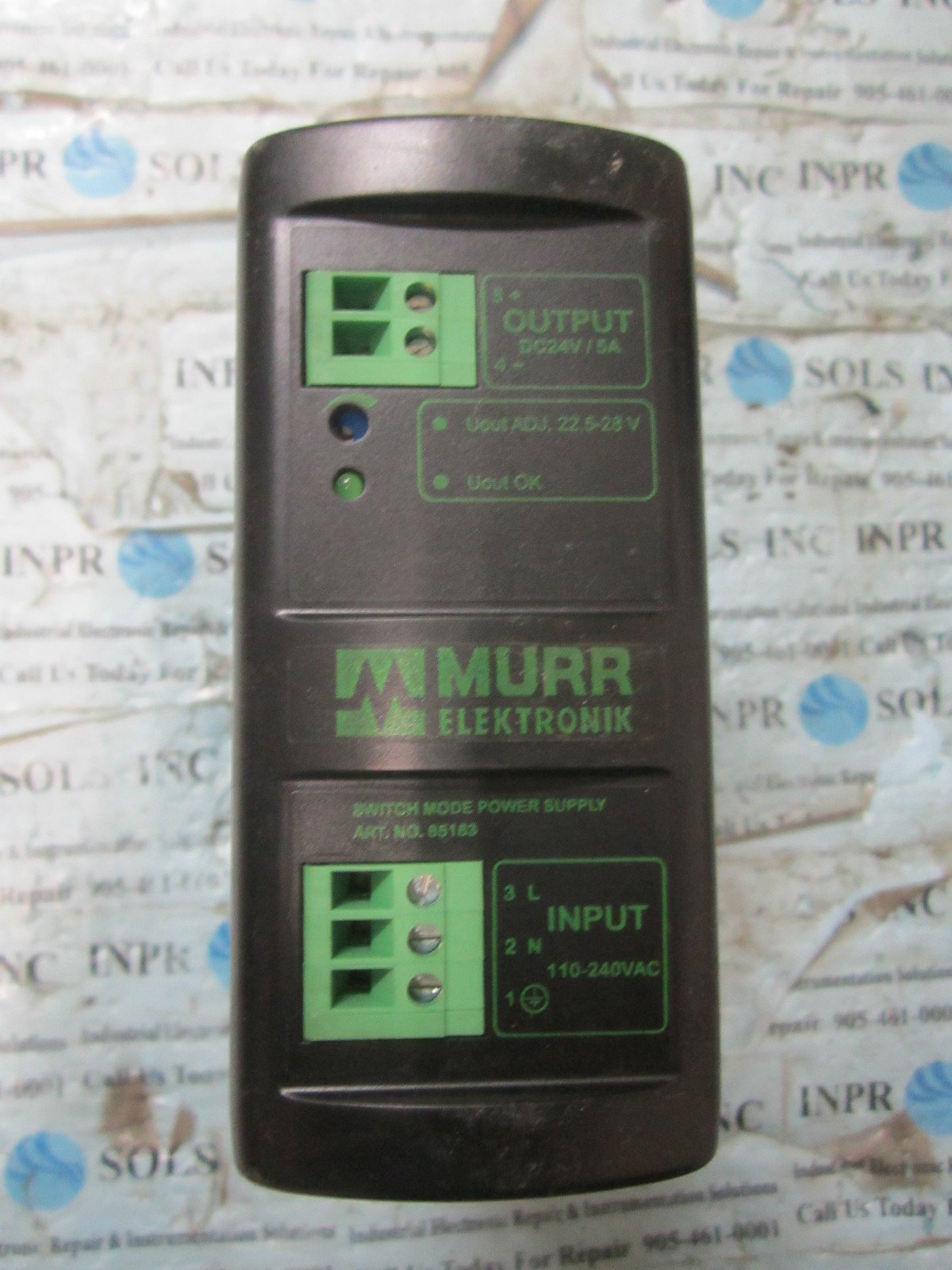 MURR-Elektronik-MCS-B5-110-24024-Switch-Mode-Power-Supply-24VDC-5A-Tested-162421366340 MURR Elektronik MCS-B5-110-240/24 Switch Mode Power Supply 24VDC 5A *Tested* - Image 1
