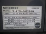 Mitsubishi A700 Inverter FR-A760-00220-NA  Drive 600VAC 22/32A 20HP - Image 8