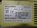 Mitsubishi FR-A024-0.4K Freqrol A024 Inverter 0.4kW VFD 3PH 200-230V 3A *Tested* - Image 6