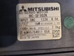 Mitsubishi HC-SF102K HC-SF102K Servo Motor 2000RPM, 123V - Image 3