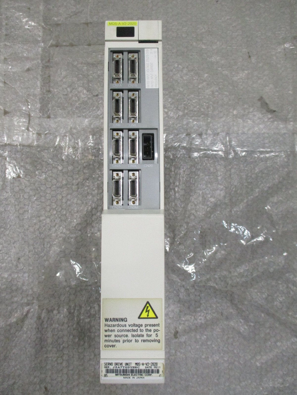 Mitsubishi-MDS-A-V2-2020-Servo-Drive-Unit-31A-270-310VAC-Frequency-DC-Tested-163591972840 Mitsubishi MDS-A-V2-2020 Servo Drive Unit 31A 270-310VAC Frequency DC *Tested* - Image 1
