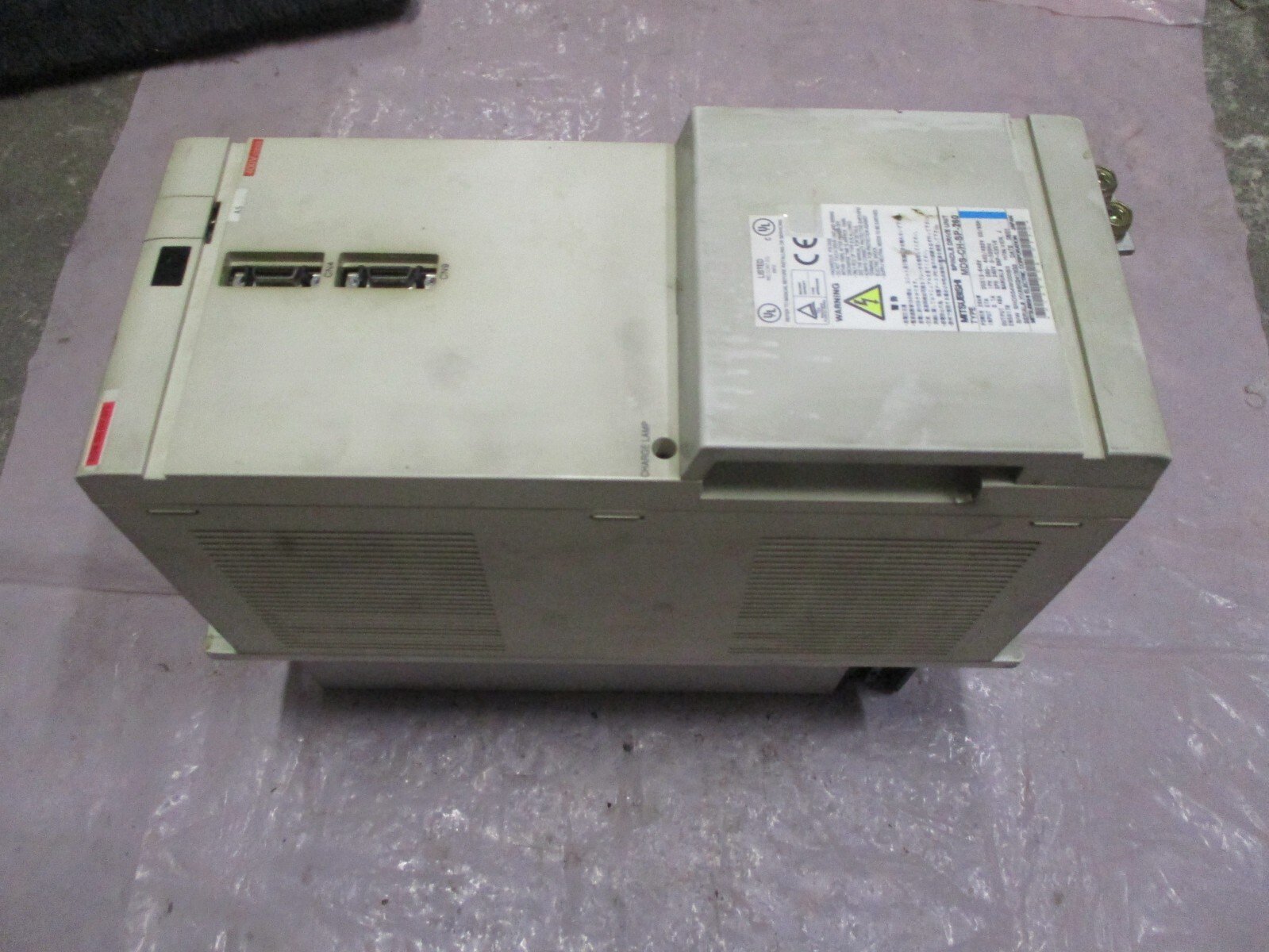 Mitsubishi-MDS-CH-SP-260-Spindle-Drive-Unit-IN-513-648VDC-26kW-49A-J-Tested-156832913750 Mitsubishi MDS-CH-SP-260 Spindle Drive Unit IN: 513-648VDC 26kW 49A J *Tested* - Image 1