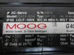 Moog G424-604 G400 Series AC Servo Motor Typ: G4L20 1.8kW 4.7N.m 6.7Amp *Tested* - Image 8