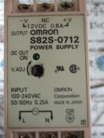 OMRON S82S-0712 DC Power Supply Unit 12VDC 0.6Amp 100-240VAC *Fully Tested* - Image 4