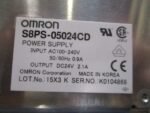 OMRON S8PS-05024CD DC Power Supply Module 100-240VAC 24VDC 2.1A *Tested* - Image 6
