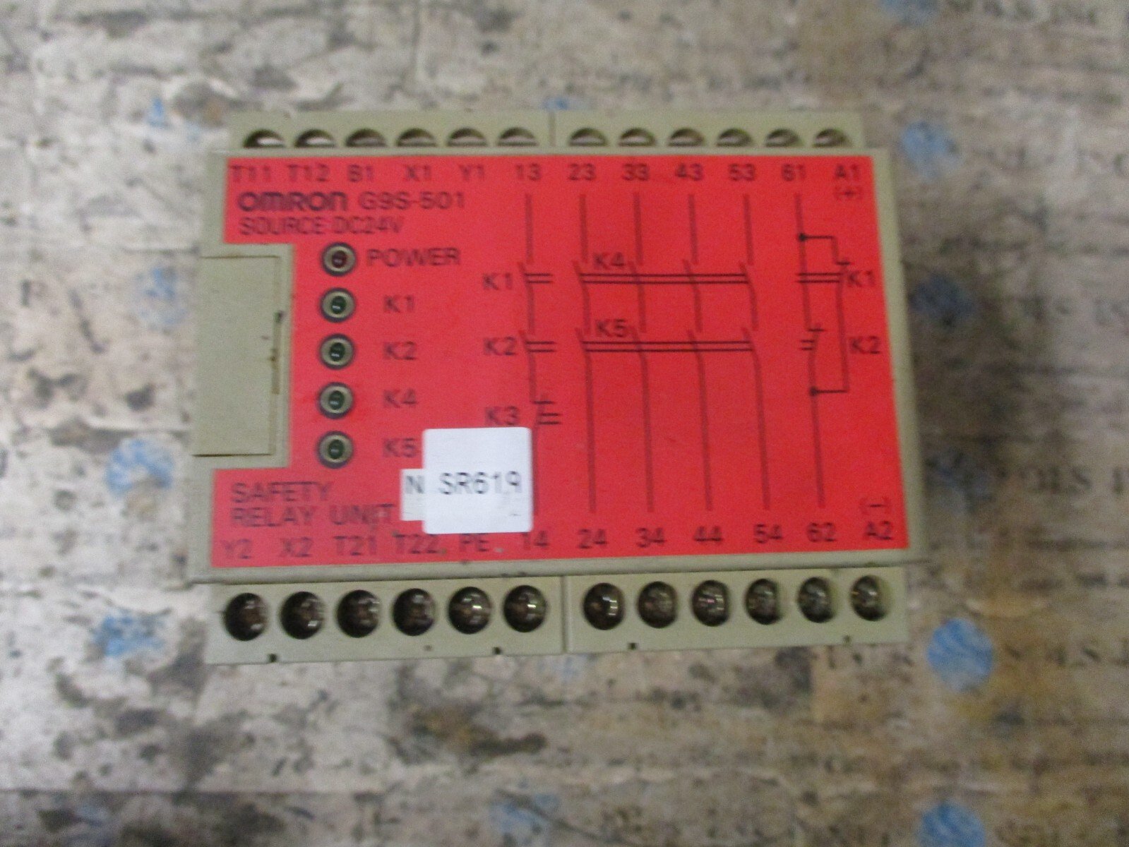 Omron-G9S-501-Safety-Relay-Unit-24VDC-240VAC-3A-720VA-Omron-G9S-501-Tested-166927317100 Omron G9S-501 Safety Relay Unit 24VDC 240VAC 3A 720VA Omron G9S-501 *Tested* - Image 1