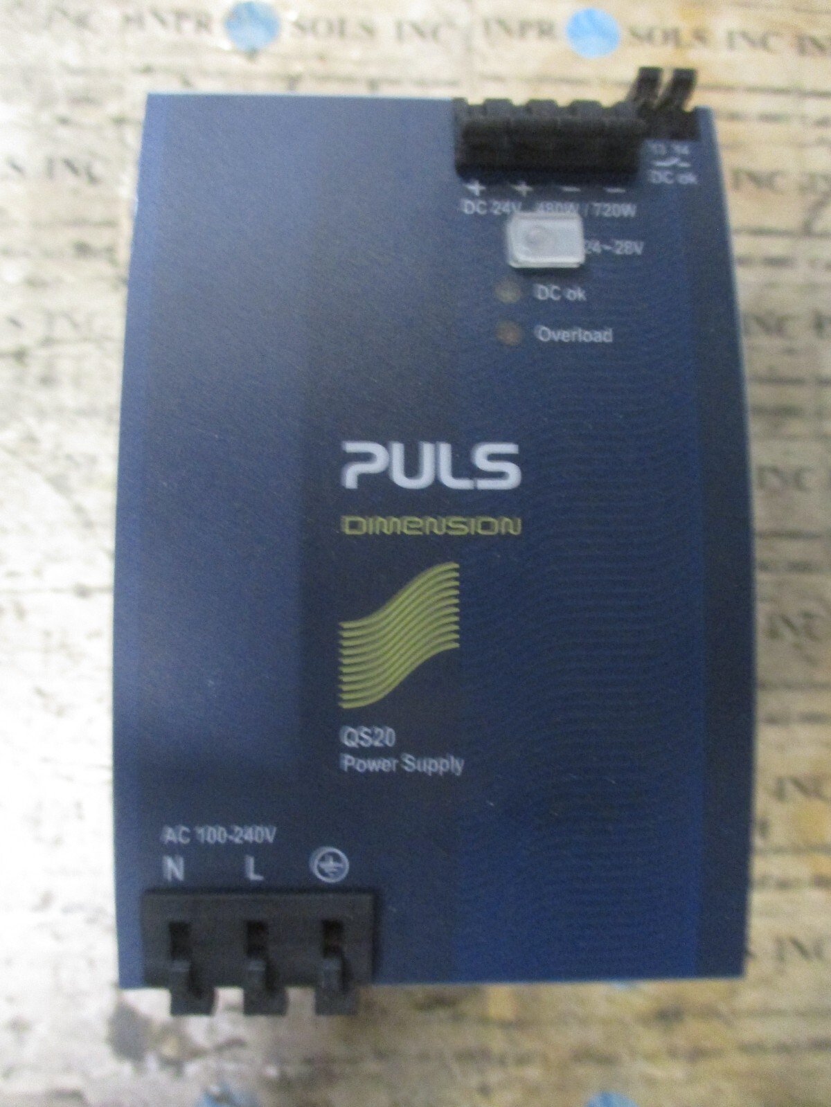 PULS-QS20241-DIMENSION-QS20-Power-Supply-24VDC-20A-70W-100-240VAC-Tested-166437256690 PULS QS20.241 DIMENSION QS20 Power Supply 24VDC 20A 70W 100-240VAC *Tested* - Image 1