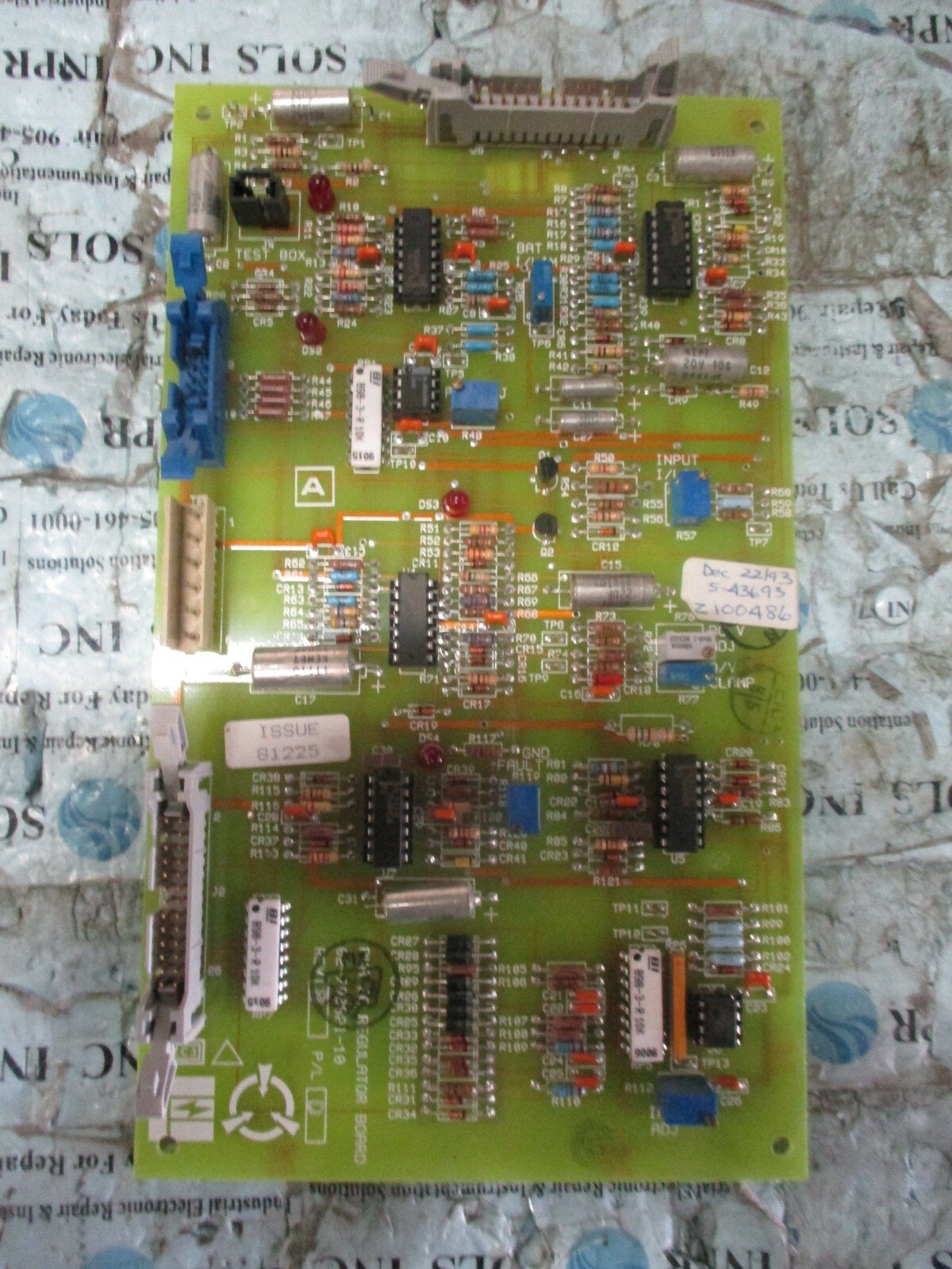 PWA-02-790821-10-DC-Regulator-Board-REV-B-PL-D-BI-898-3-R-10K-Tested-154019627580 PWA 02-790821-10 DC Regulator Board REV B P/L D BI 898-3-R-10K *Tested* - Image 1