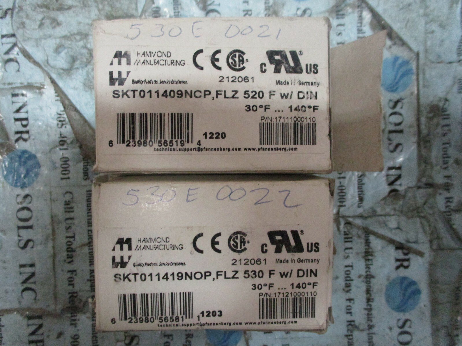 Pfannenberg-FLZ530-Pfannenberg-FLZ520-Temperature-Controller-120VAC-240VAC-NEW-153593644120 Pfannenberg FLZ530 Pfannenberg FLZ520 Temperature Controller 120VAC 240VAC *NEW* - Image 1