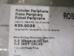 ROBO 839.0035 Pneumatic 5/2 Way Valve Roboter Peripherie Abicor Binzel *NEW* - Image 6