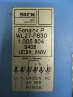 SICK WL27-R630 Optic Electronic Sensor Module 24-240V Sick Sensor *Tested*  *Qty - Image 7