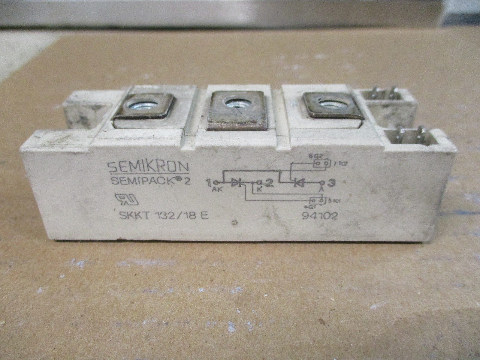SKKT13218E-IGBT-MODULE-FULLY-Tested-153081418160 SKKT132/18E IGBT MODULE FULLY Tested - Image 1