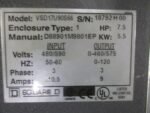 SQUARE D VSD17U90S66 AC Motor Speed Control Drive 575V~ 9A 7.5HP 5.5kW *Tested* - Image 6