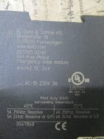 Safemaster BG5925.02/61 Emergency Stop BG5925 Relay Unit 24VDC 230VAC 3A*Tested* - Image 6